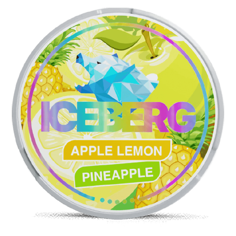 Iceberg Apple Lemon Pineapple Product Label Iceberg Apple Lemon Pineapple Product Label