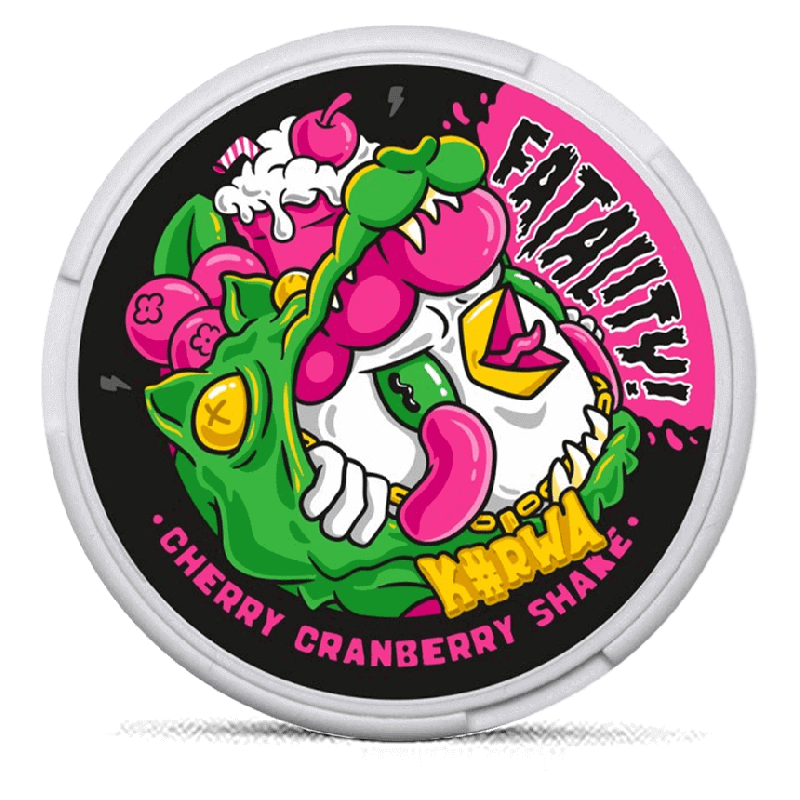 Kurwa FATALITY Cherry Cranberry Shake 50 mg Product Label Kurwa FATALITY Cherry Cranberry Shake 50 mg Product Label