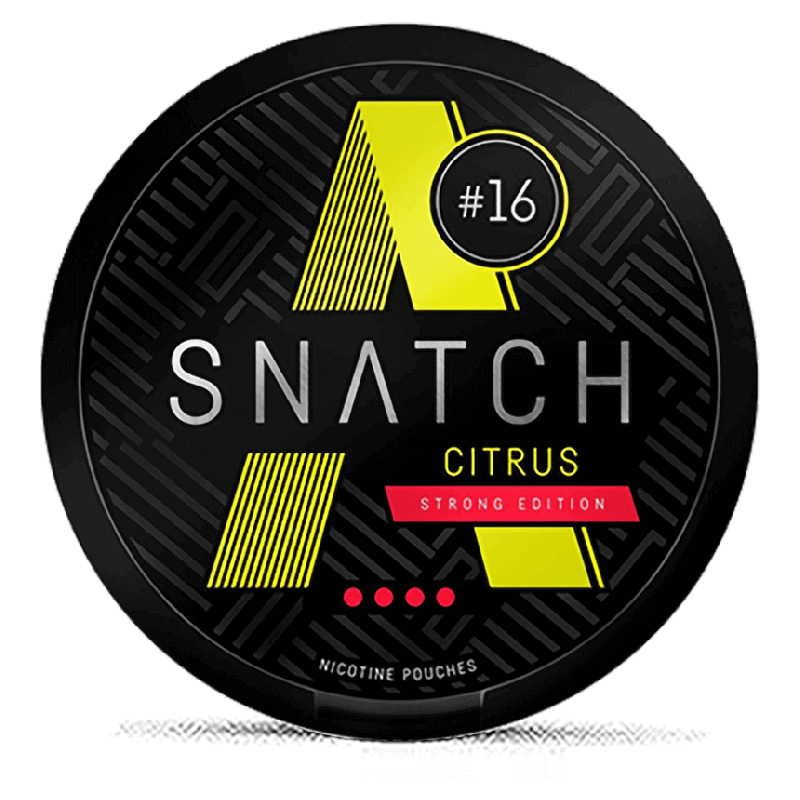 Snatch Citrus 16 mg Product Label Snatch Citrus 16 mg Product Label