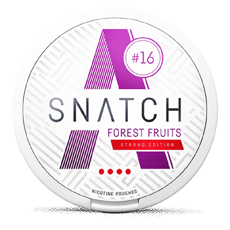 Snatch Forest Fruits 16 mg Product Label Snatch Forest Fruits 16 mg Product Label