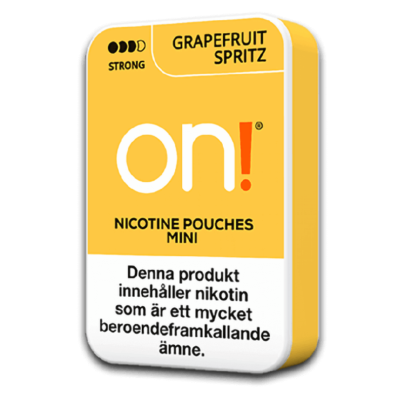 on! Grapefruit Spritz Strong Product Label on! Grapefruit Spritz Strong Product Label