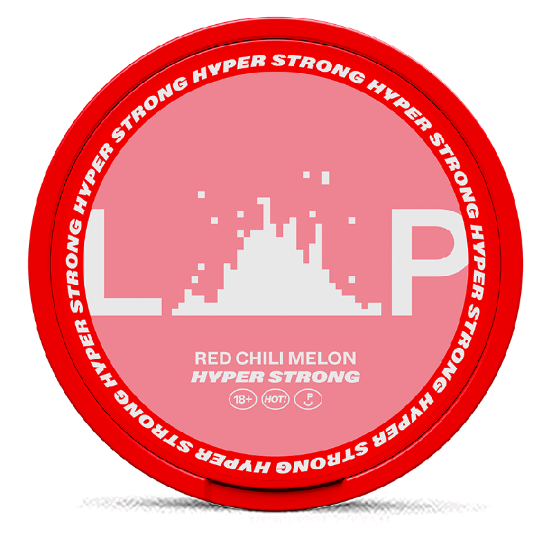 LOOP Red Chili Melon Hyper Strong Product Label LOOP Red Chili Melon Hyper Strong Product Label