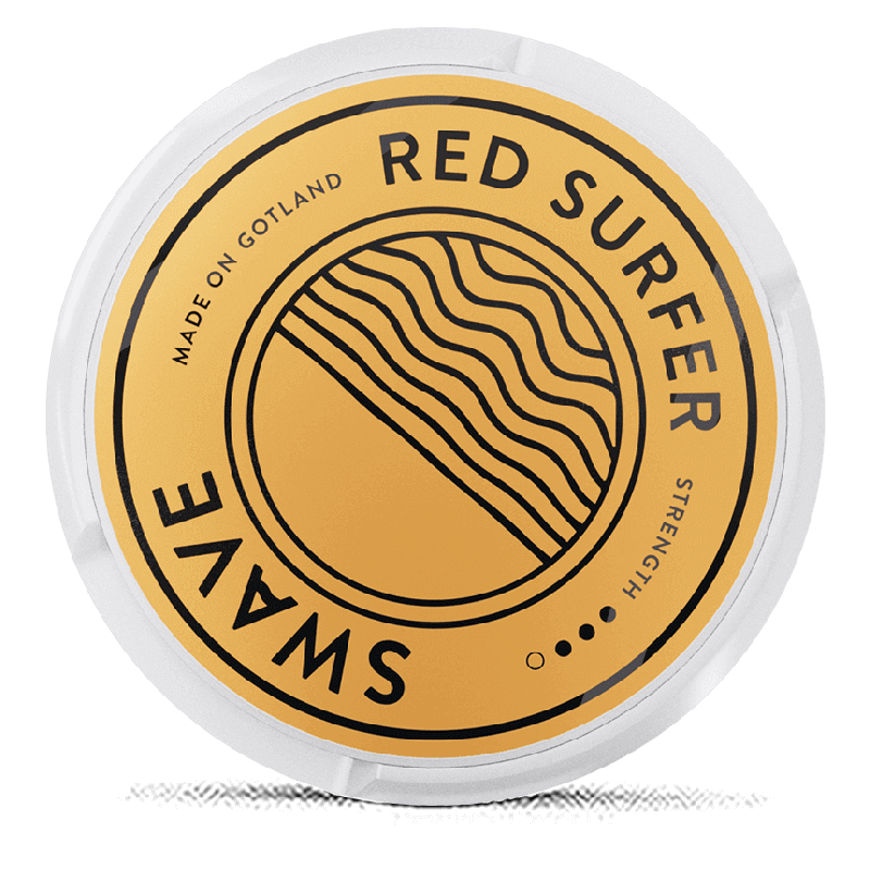 Swave Factory Batch I Red Surfer Product Label Swave Factory Batch I Red Surfer Product Label